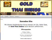 Tablet Screenshot of gold-thai-imbiss.de